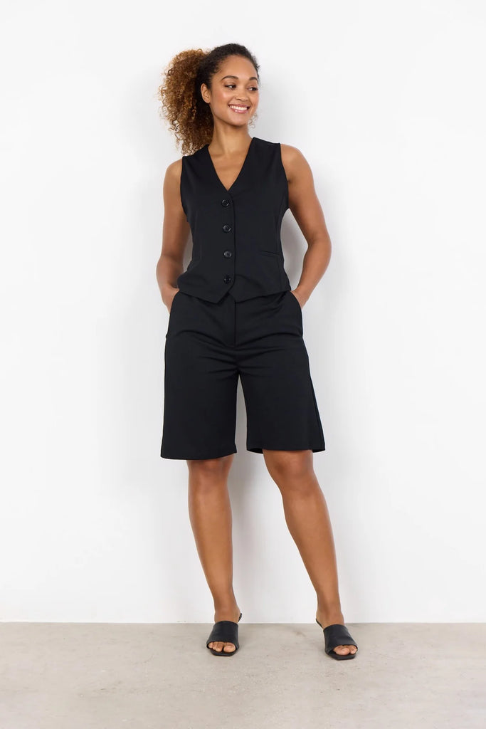 Soya Concept Siham Vest Black