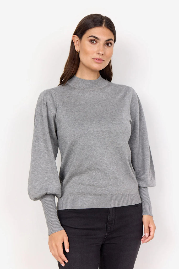 Soya Concept Dollie Puff Sleeve Sweater