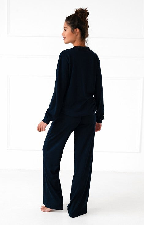 Sensis Navy Pajama Lounge Set