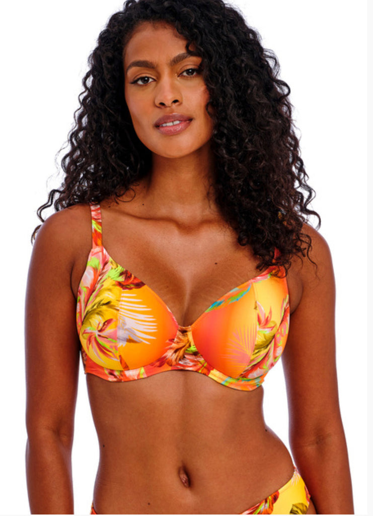 Freya Miami Sunset Plunge Bikini Top