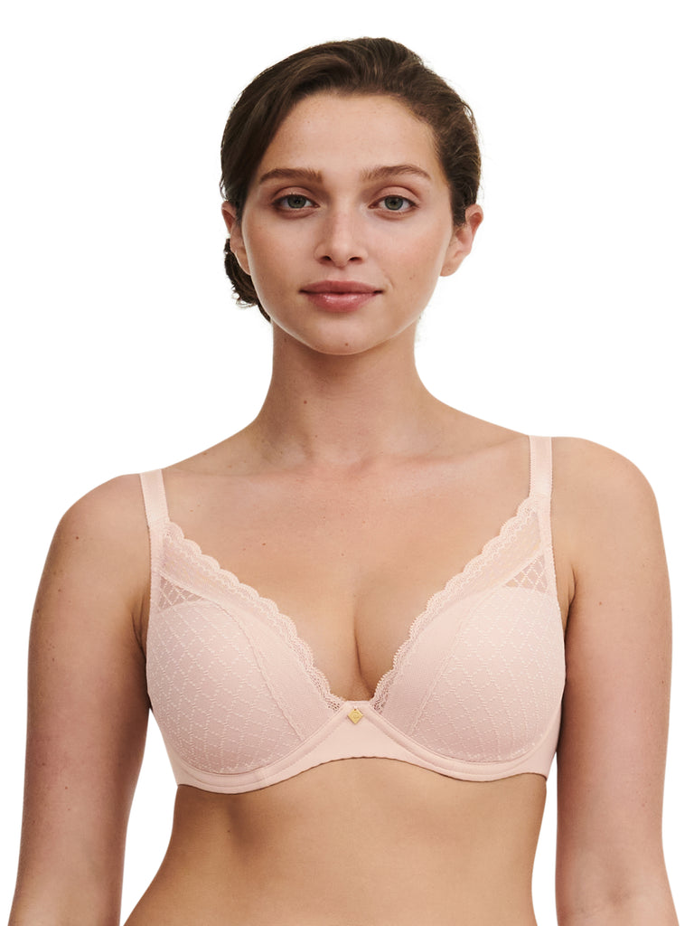 Norah Chic Plunge T-Shirt Bra Nude Blush