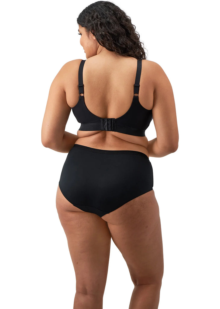 Elomi Downtime Wirefree Black Bra