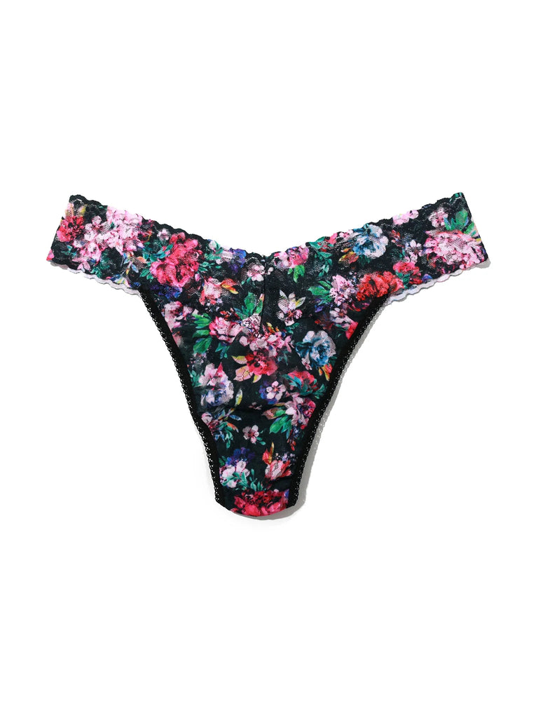 Hanky Panky Original Rise Dark Peonies