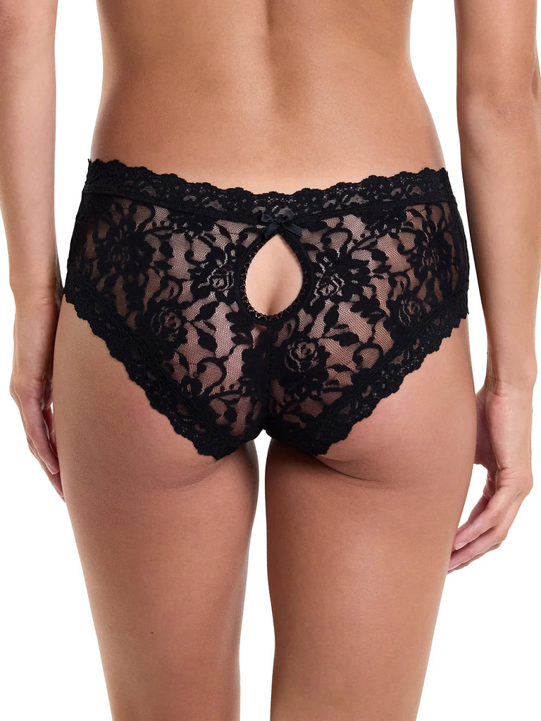 Hanky Panky Signature Lace Keyhole Cheeky Black