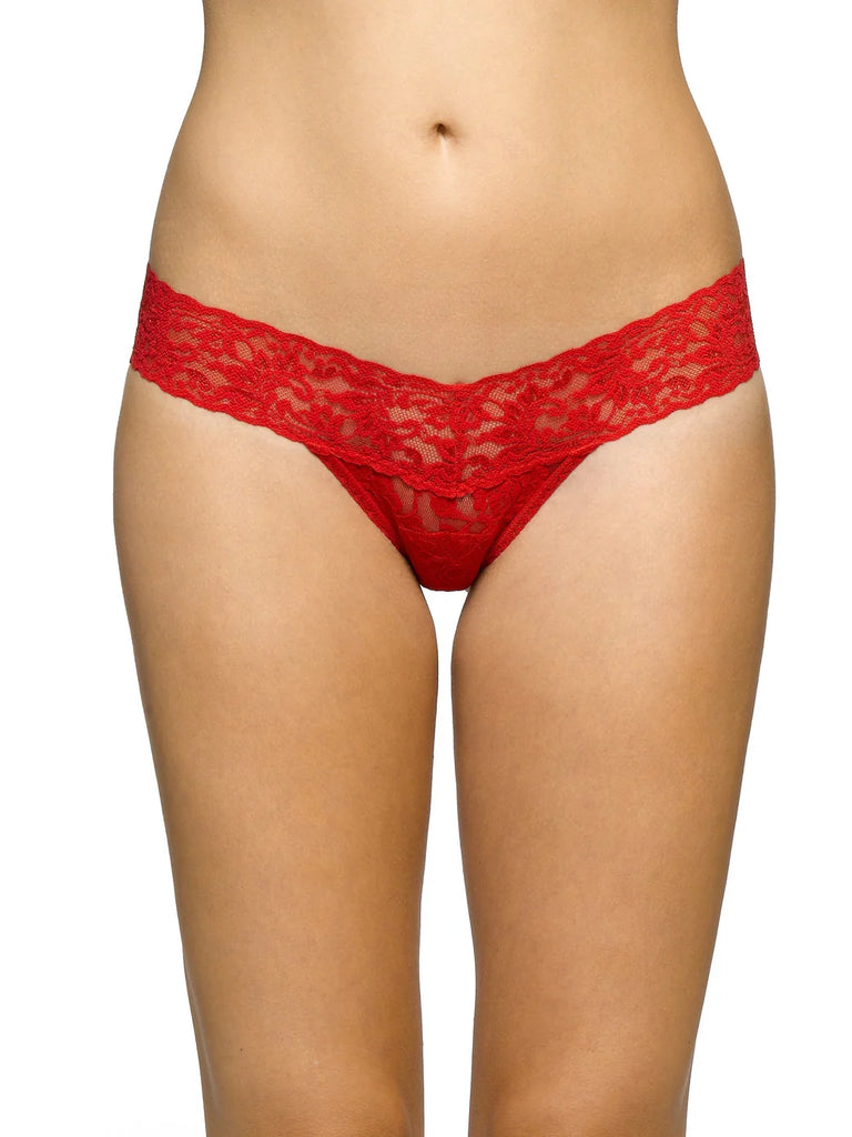 Hanky Panky Low Rise Thong Red