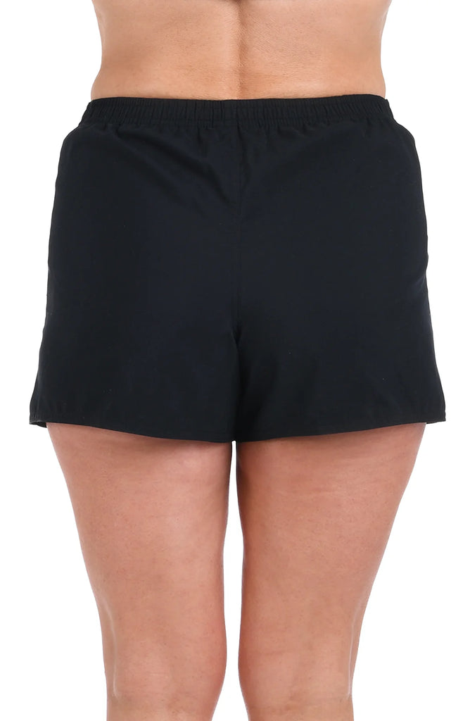 Maxine Solid Woven Boardshort Bottom