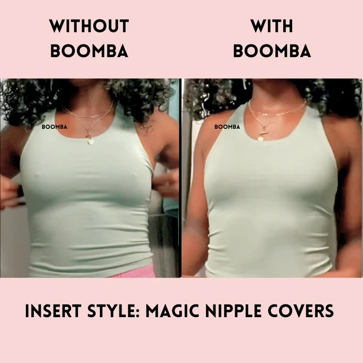 Boomba Magic Nipple Covers Beige Non - Adhesive