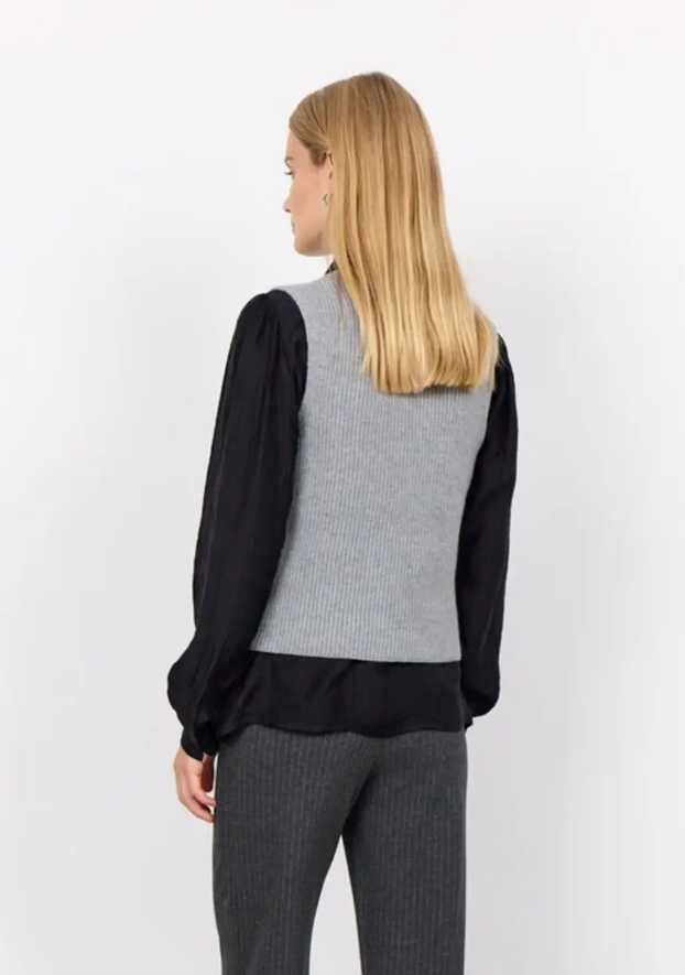 Soya Concept Grey Knit Vest