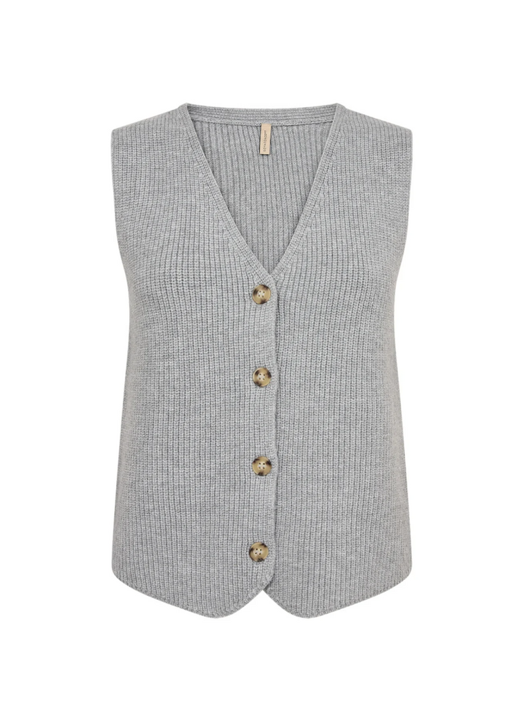 Soya Concept Grey Knit Vest