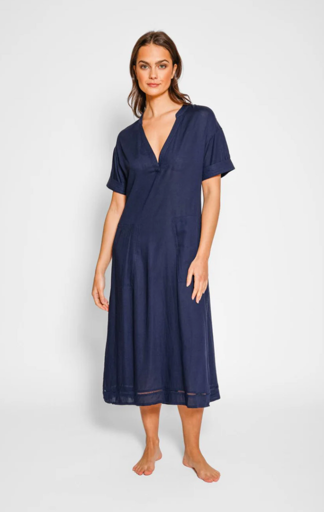 Koy Capri Travel Dress Navy