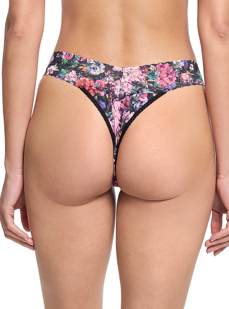 Hanky Panky Original Rise Dark Peonies