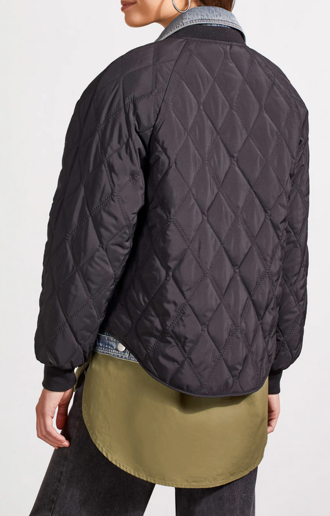 Tribal Fooler Denim and Quilted Jacket