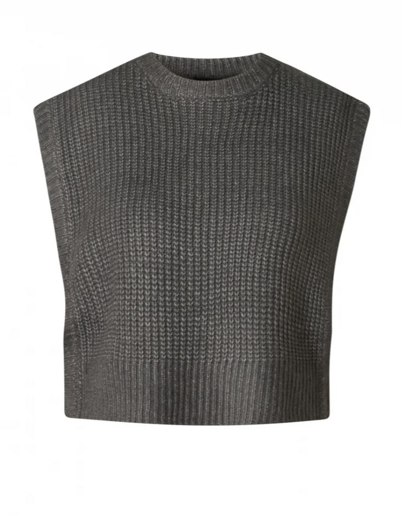 Yest Okje Grey Knit Vest