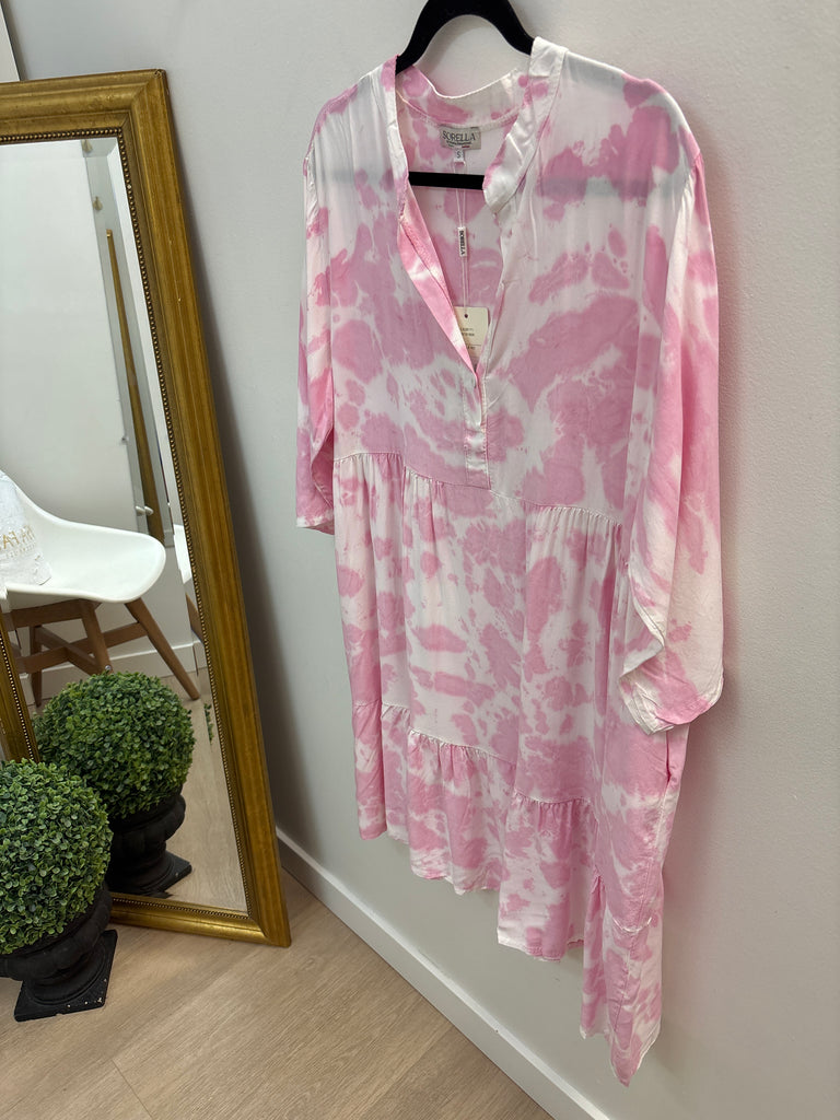 Sorella Tie Dye Pink Dress