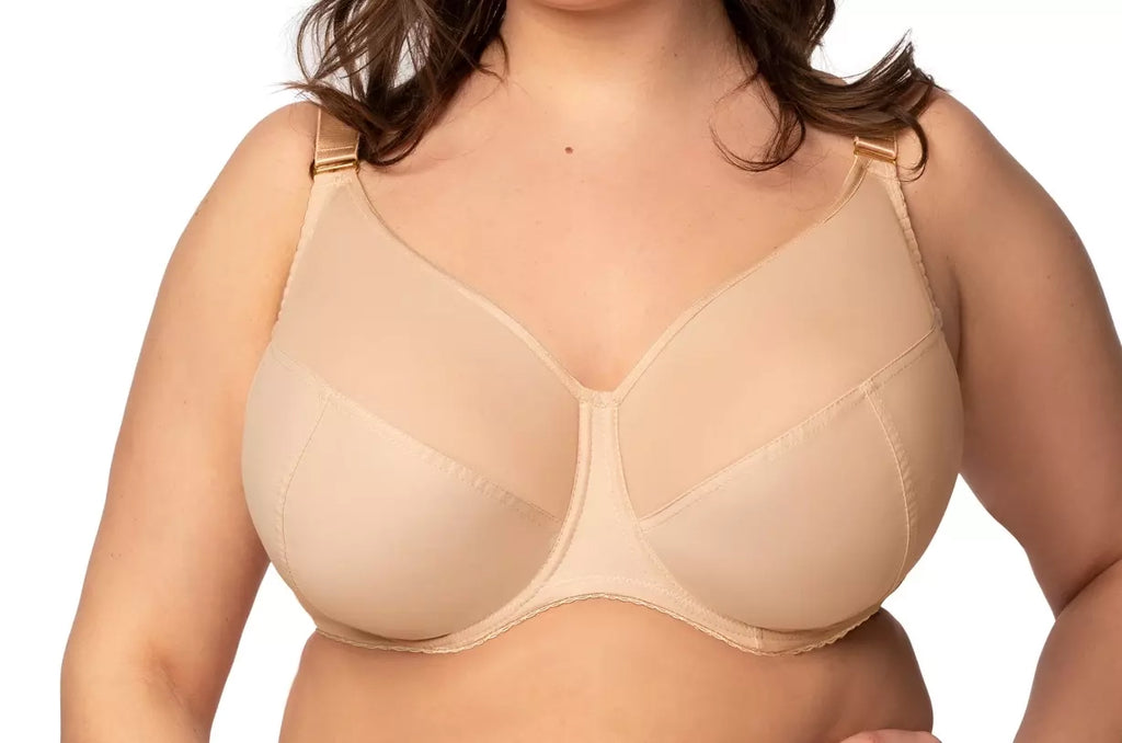 Nessa Linda Big Soft Bra Beige