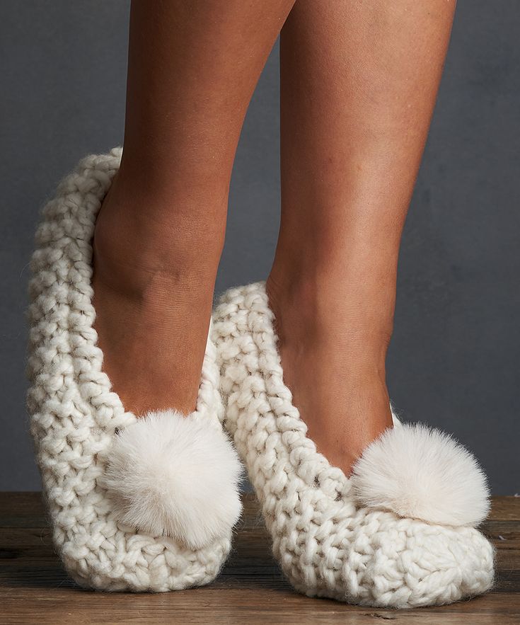 Lemon Popcorn Pom Ballerina Slipper