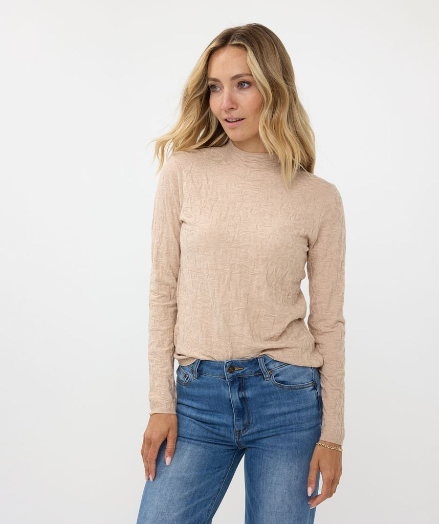 Esqualo Jacquard Light Knit Sweater