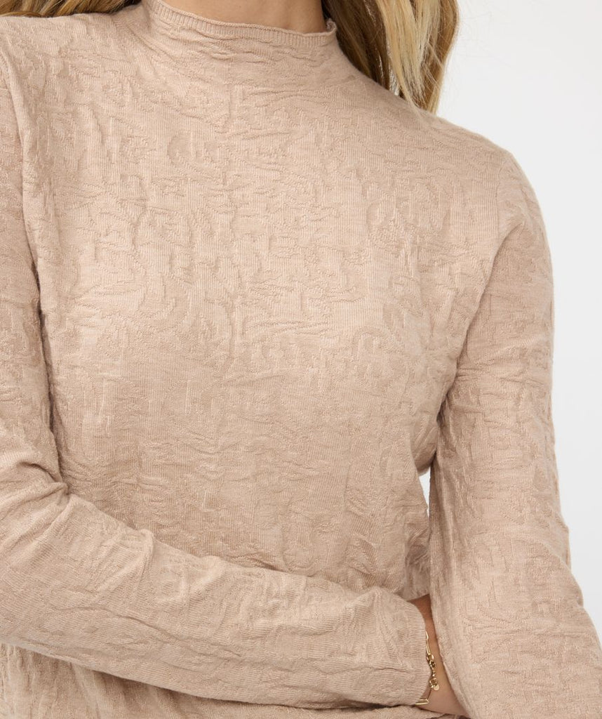 Esqualo Jacquard Light Knit Sweater