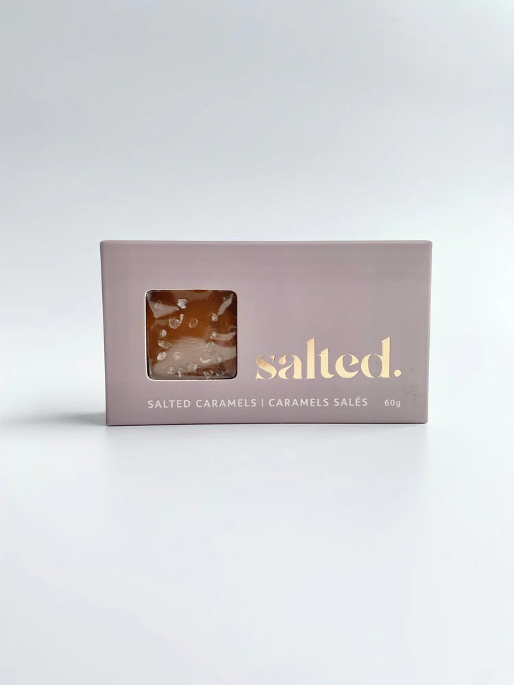 Salted. The Classic Sea Salt - 2 Piece Caramel Box