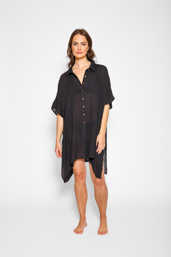 Koy Resort Miami Shine Big Shirt Black